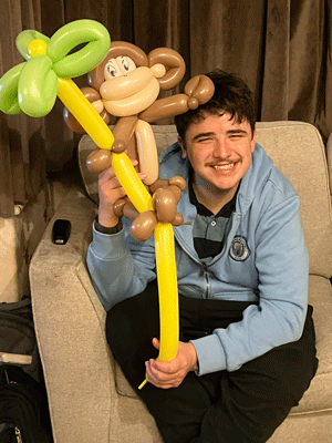 Monkey Balloon Model