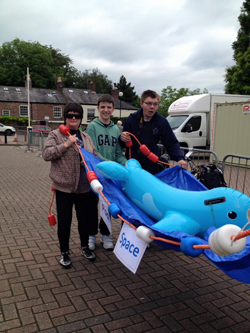 Barnaby Parade float