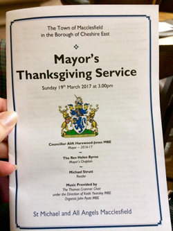 Thanksgiving Service Sheet